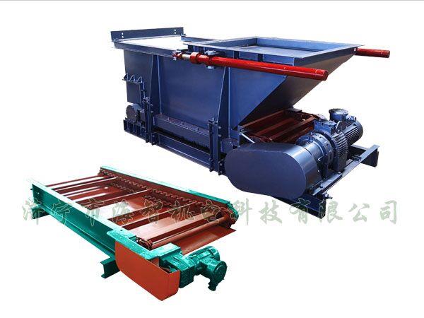 鏈板式給料機包括電控系統(tǒng)，電控系統(tǒng)包括就地控制系統(tǒng)和/或遠程控制系統(tǒng)